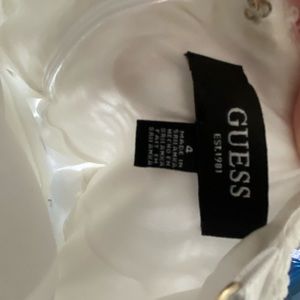 Guess white dress